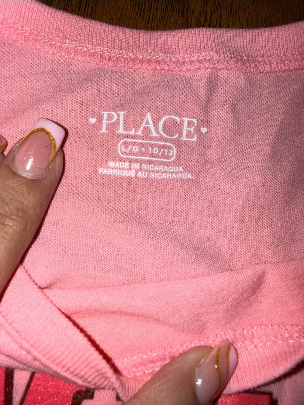 (10/12) Children’s Place Pink 'Small Town Girl' Graphic Tee with Sunflowers